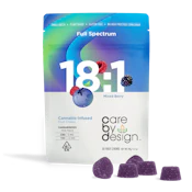 Care By Design - 18:1 CBD Mixed Berry - Gummies -  112mg