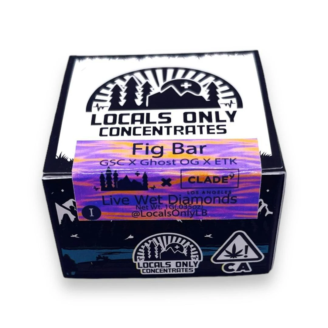 Locals Only - Locals Only Wet Diamonds 1g Fig Bar Main Image