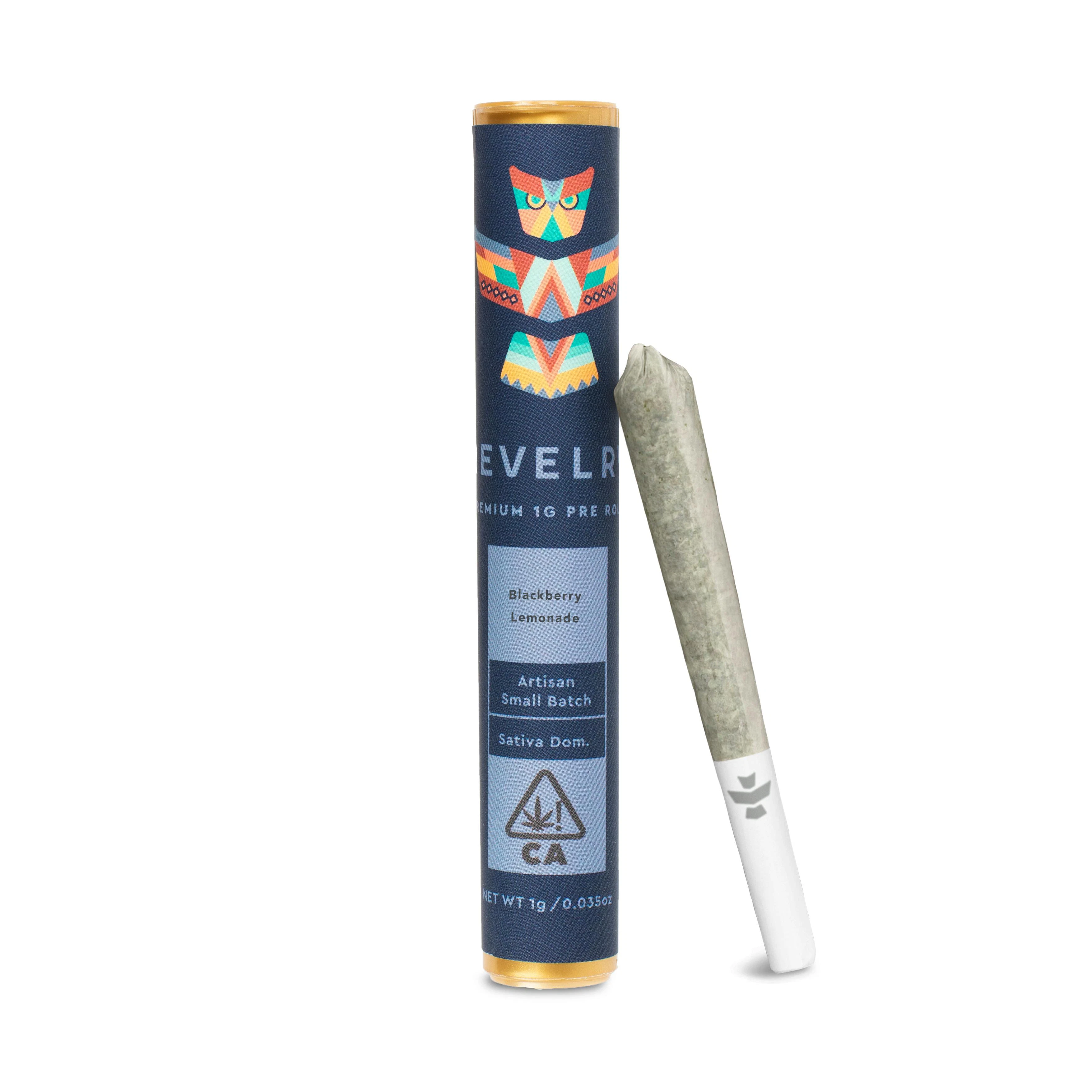 REVELRY - Blackberry Lemonade Pre-Rolls (2pk) Main Image