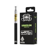 Heavy Hitters: Green Crack | Sativa - Lights On THCV Energy 1g Vape Cart [S] THC%63.1