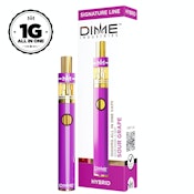 DIME - Sour Grape ALL-IN-ONE 1000mg