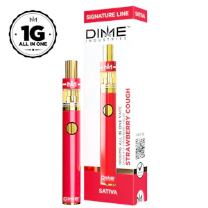 Dime Industries - Strawberry Cough - Disposable - 1000mg