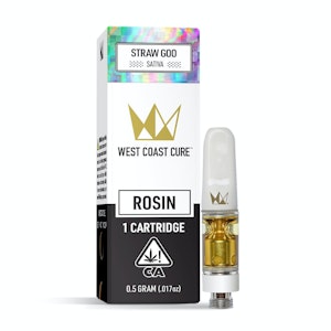 WEST COAST CURE - CUREPEN ROSIN - STRAW GOO .5G - WEST COAST CURE