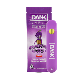 DANK - DANK - Disposable - Grandaddy Purp - 1g