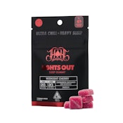 HEAVY HITTERS Midnight Cherry | Indica -Lights Out CBN Sleep Gummies-100mg THC |100mg CBN [ I ] 5pcs