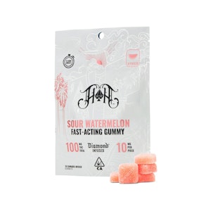 HEAVY HITTERS - Heavy Hitters | Sour Watermelon | Gummies | [100mg] 10pk | Hybrid