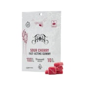 Heavy Hitters | Sour Cherry | Gummies | [100mg] 10pc | Indica