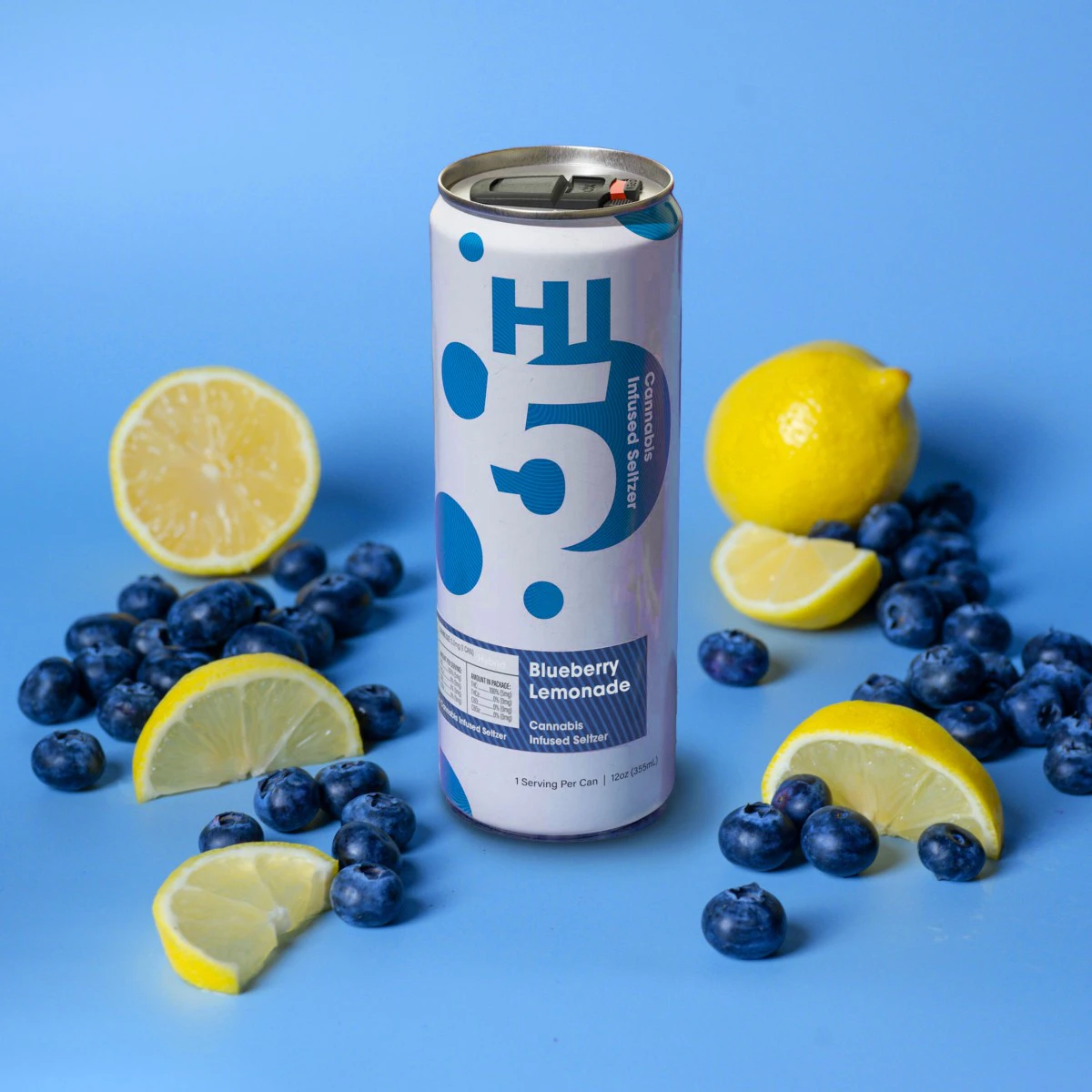 Hi5 - Blueberry Lemonade Seltzer 4pk - 20mg - TWI Main Image