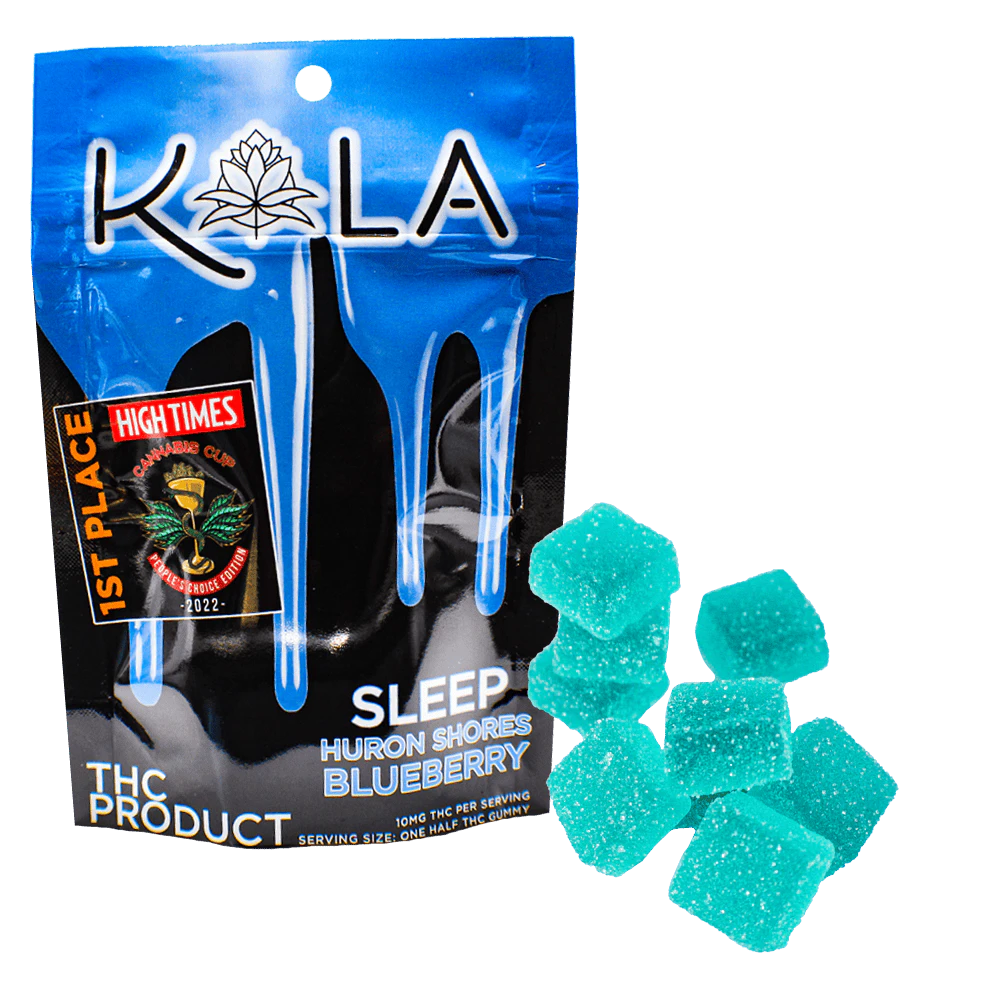 The Kola Farms - Kola Farms-Huron Shores Blueberry Sleep Gummies Main Image