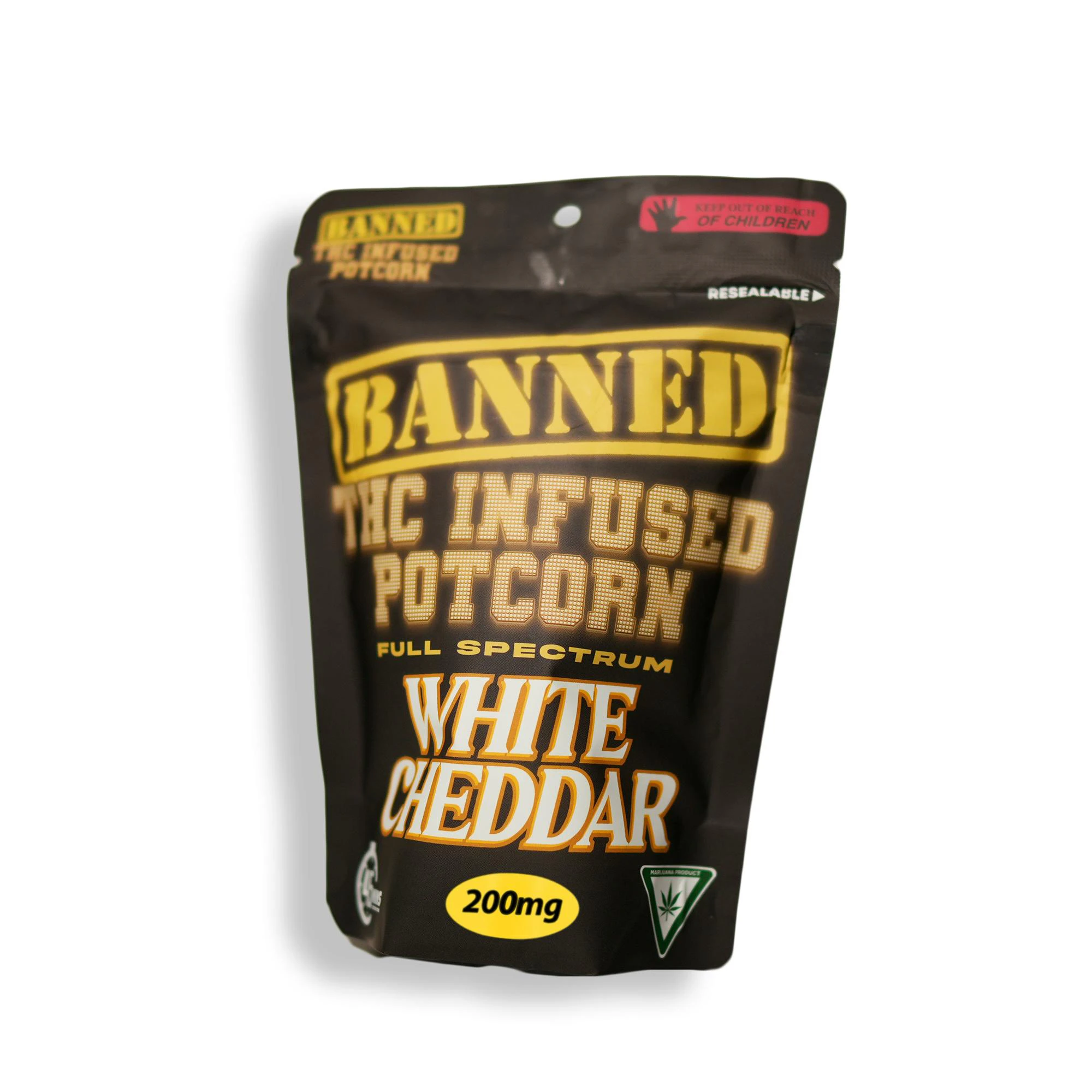Banned Edible Co - BANNED - White Cheddar Potcorn 200mg Main Image