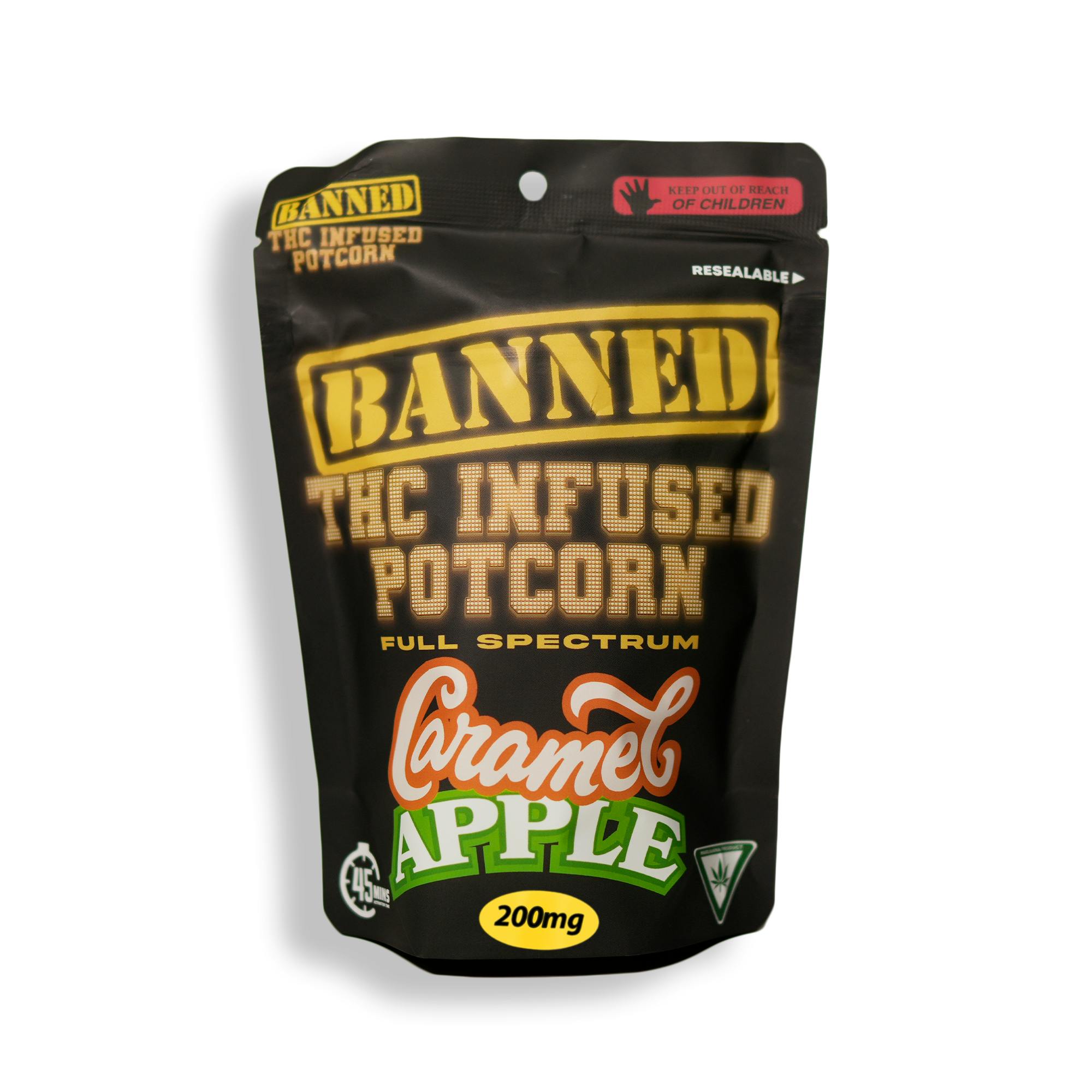 BANNED - Caramel Apple Potcorn 200mg