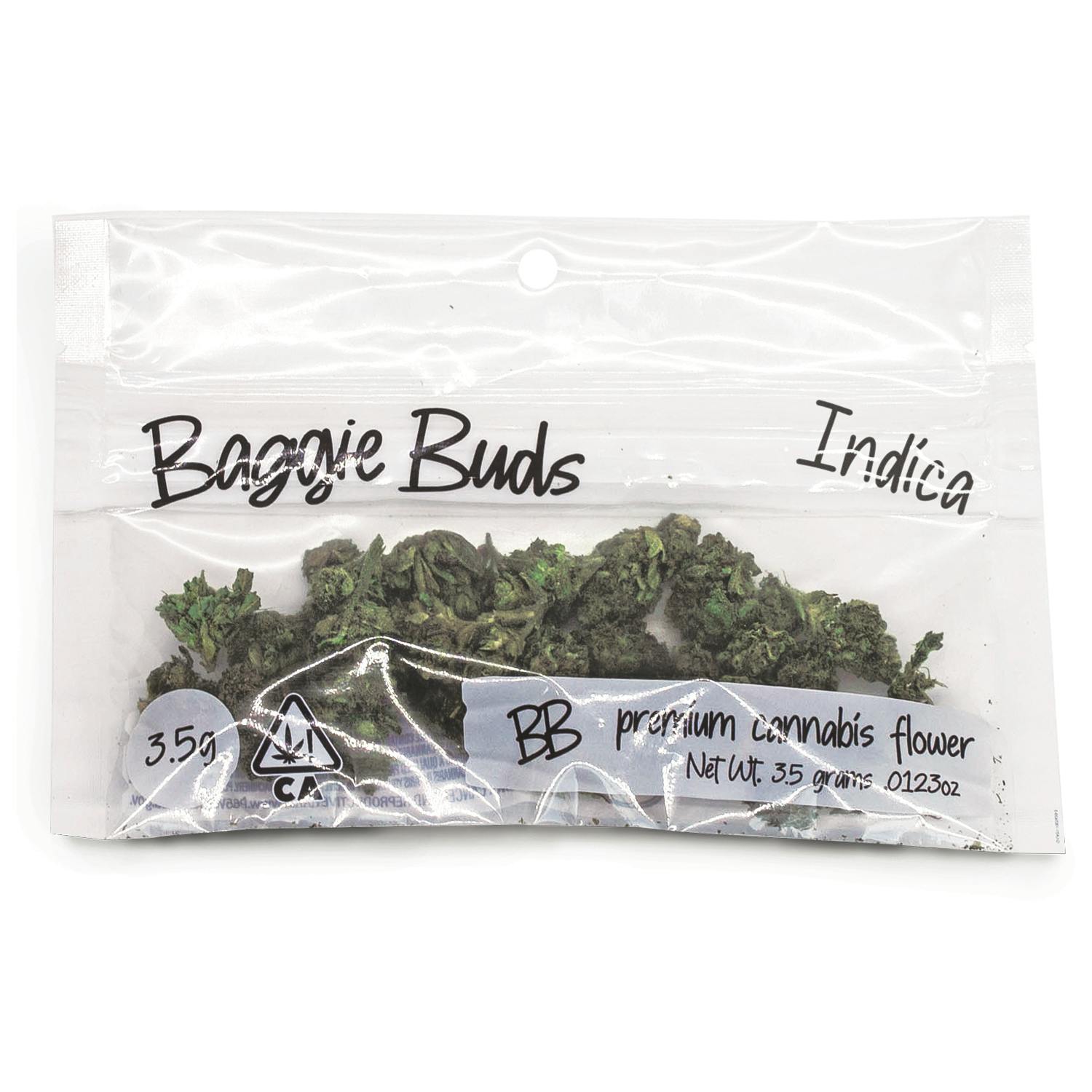 Baggie Buds | Afghan Kush 3.5g (Indica) - Premium Cannabis Flower
