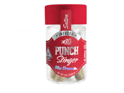 PUNCH EDIBLES & EXTRACTS - STINGER INFUSED 5 PACK - BLUE DREAM .5G - PUNCH EDIBLES & EXTRACTS