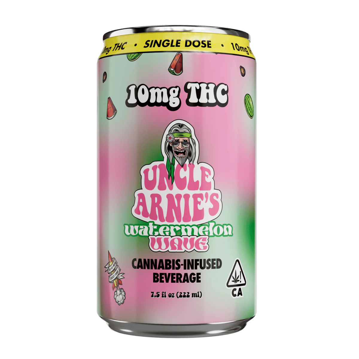 Uncle Arnies - Uncle Arnie's - Watermelon Wave - Drink - 7.5oz - 10mg Main Image