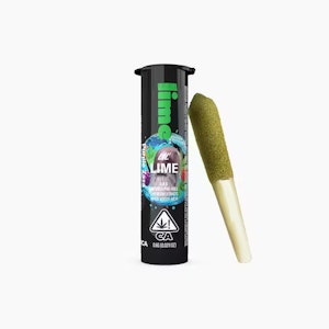 Lime - Purple Zaza Infused 0.6g Infused Pre-Roll