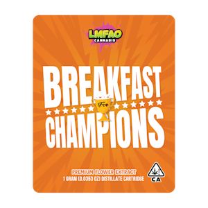 LMFAO CANNABIS - Breakfast of Champs - Cart - 1g