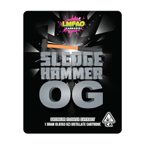 LMFAO Cannabis - Sledge Hammer OG - Cart - 1g