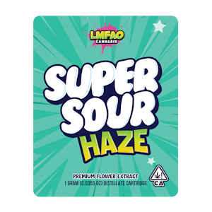 LMFAO CANNABIS - Super Sour Haze - Cart - 1g