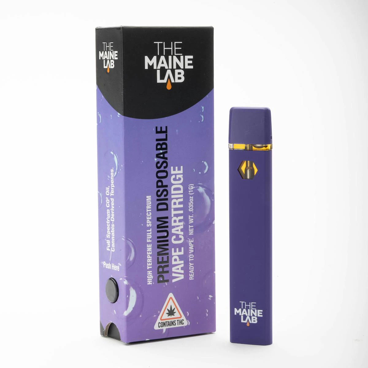 The Maine Lab - 1g Dispo | Cherry Ghostenade | CO2 Main Image
