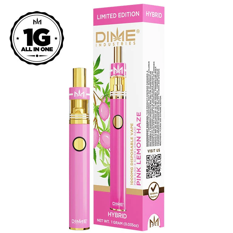 Dime Industries - Dime Industries Pink Lemon Haze Disposable Vape 1g Main Image