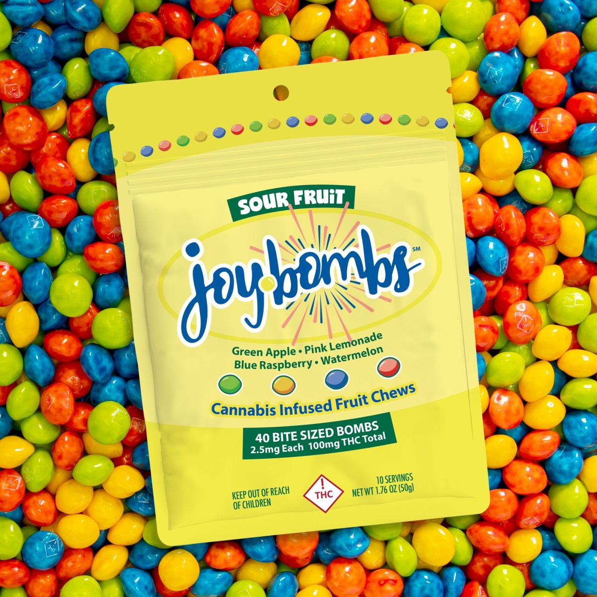 Joy Bombs Fruit Chews · Sour Fruit