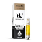 [West Coast Cure] Cartridge - 1g - Biscotti (I)