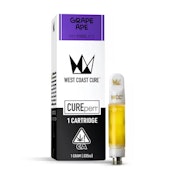 [West Coast Cure] Cartridge - 1g - Grape Ape (H)