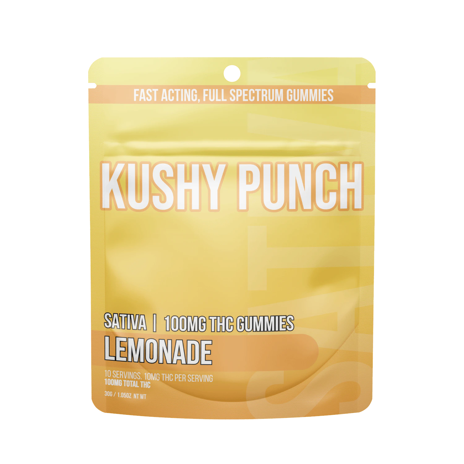 Kushy Punch - Kushy Punch - Sativa Lemonade Gummy 100mg | E2 Main Image