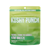 Kushy Punch - Sativa Kiwi Breeze INDIVIDUAL GUMMIES 100MG