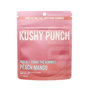 Kushy Punch - Indica Peach Mango INDIVIDUAL GUMMIES 100MG