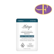 Formula Transdermal Patch (3:2:1)(THC:CBD:CBN)