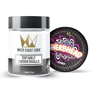 WEST COAST CURE - TOP SHELF SMALLS - SHERBHEAD 7G - WEST COAST CURE
