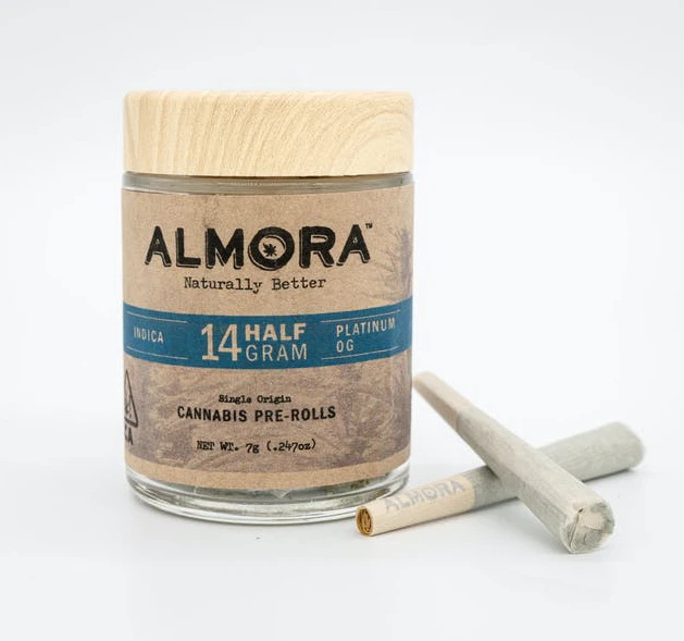 ALMORA FARMS - Almora Farm - Platinum OG - 14pk PreRolls Main Image
