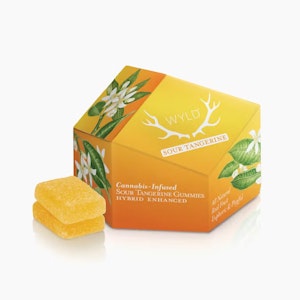 WYLD - Sour Tangerine Hybrid Enhanced Gummies 100mg THC