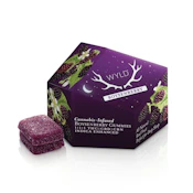 Boysenberry 1:1:1 CBD:CBN + Indica Enhanced Gummies WYLD