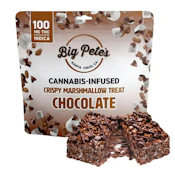 Big Pete's Crispy Marshmallow Treat 100mg - Chocolate