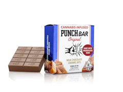 PUNCH BAR | Milk Chocolate Caramel Bits | 100MG