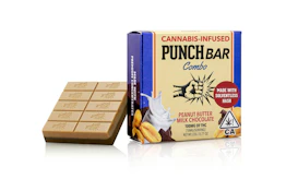 [PUNCH] Chocolate Bar - 100mg - Peanut Butter Milk Chocolate (H)