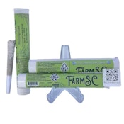 Creme De Canna- Farm SC- Diamond Coated Preroll- Wedding Cake (1g)