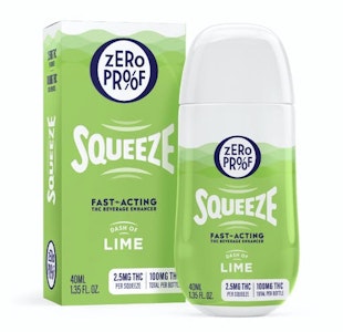 Zero Proof Squeeze - Zero Proof | Squeeze | Dash of Lime | 100mg
