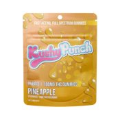 Kushy Punch - Hybrid Pineapple INDIVIDUAL GUMMIES 100MG