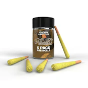 GALAXY - Infused Prerolls - Chicken & Waffles - Moonrocks - 5PK - 3.5G