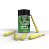 Lemon Lime Moonrock Preroll 5 Pack