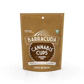 Barracuda Cups - Milk Chocolate Caramel - 200mg