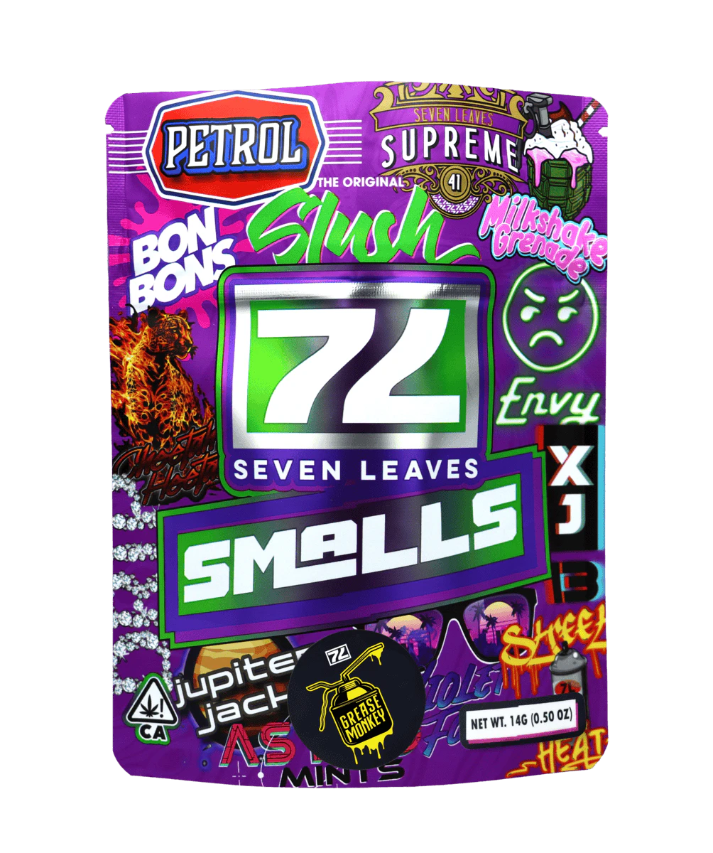 Seven Leaves - 14g Seven Leaves Smalls - Grease Monkey 26% Main Image