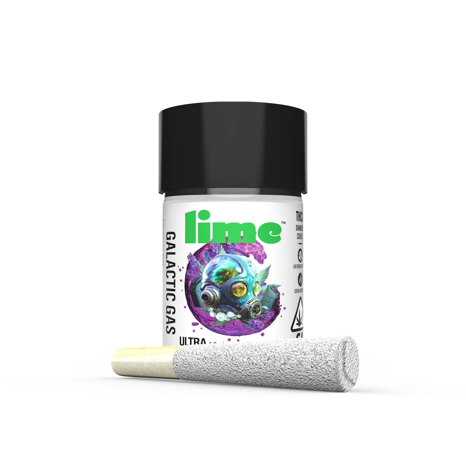 Lime - Lime ULTRA - Galactic Gas - Infused Preroll 5pk - 3G Main Image