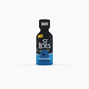 St. Ides Blue Razz 4oz 100mg Shot Drink