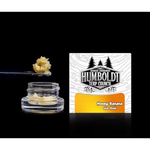 HUMBOLDT TERP COUNCIL - Humboldt Terp Council Live Rosin | Honey Banana