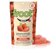 Froot Strawberry 100mg Gummie Edibles