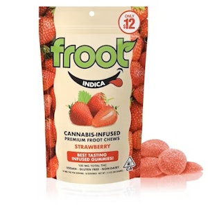 FROOT - Froot Strawberry 100mg Gummies